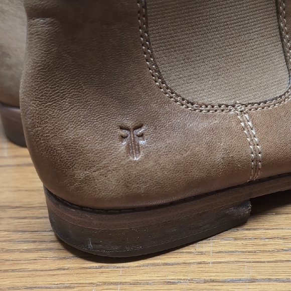 Frye Tan Leather Boots - Picture 3 of 7